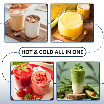 Glass Blenders for Kitchen with Tamper, Blender for Smoothies, Professional Blenders 1500W Motor, 9 Adjustable Speeds, 14 Preset Programs, High-Speed Heating Blender for Nut Milk, Soups, Sauces & More